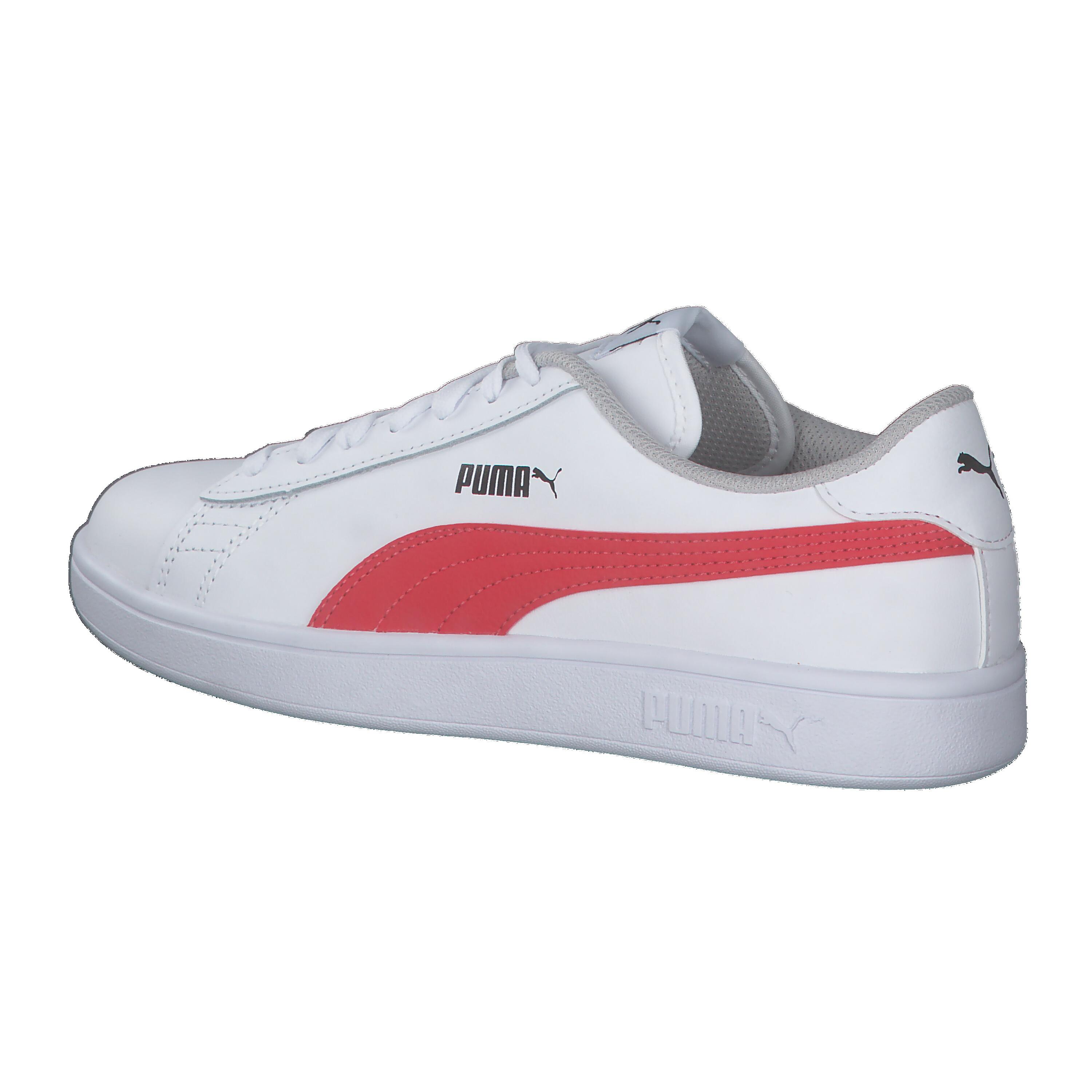 Puma Zapatillas Smash V2 De Niño Blanco/rojo 11/15