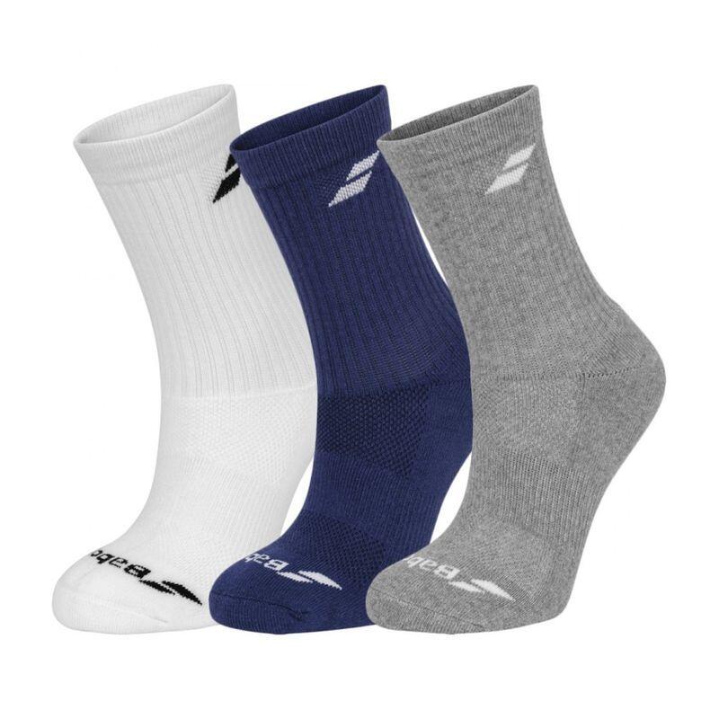 Skarpety sportowe dla dzieci Babolat Junior Crew Socks 3 Pack 31/34