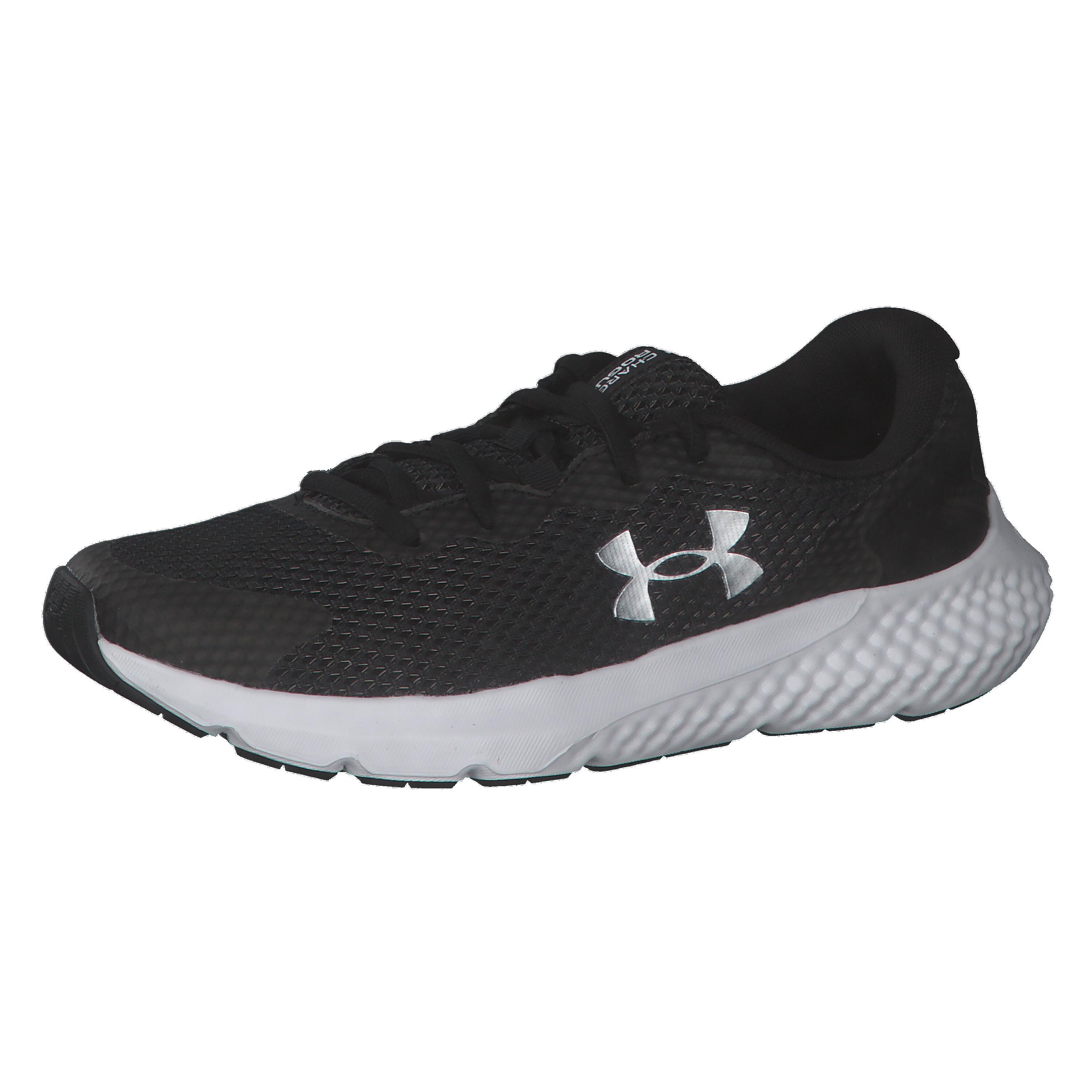 Zapatillas Running Mujer Under Armour Charged Rogue Negras/Blancas 1/7