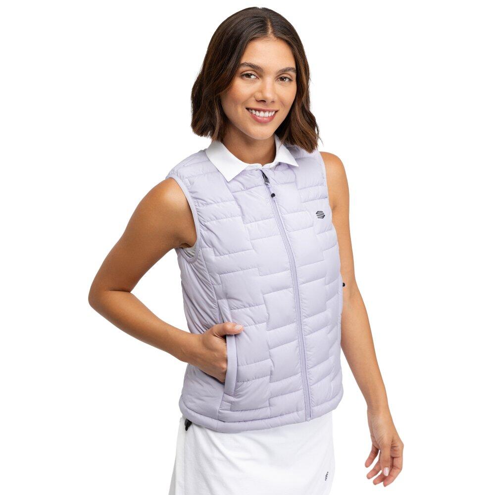 Siroko - Gilet De Golf Isolant Femme Pinilla Lilac Bleu - Veste - Bleu - Decathlon