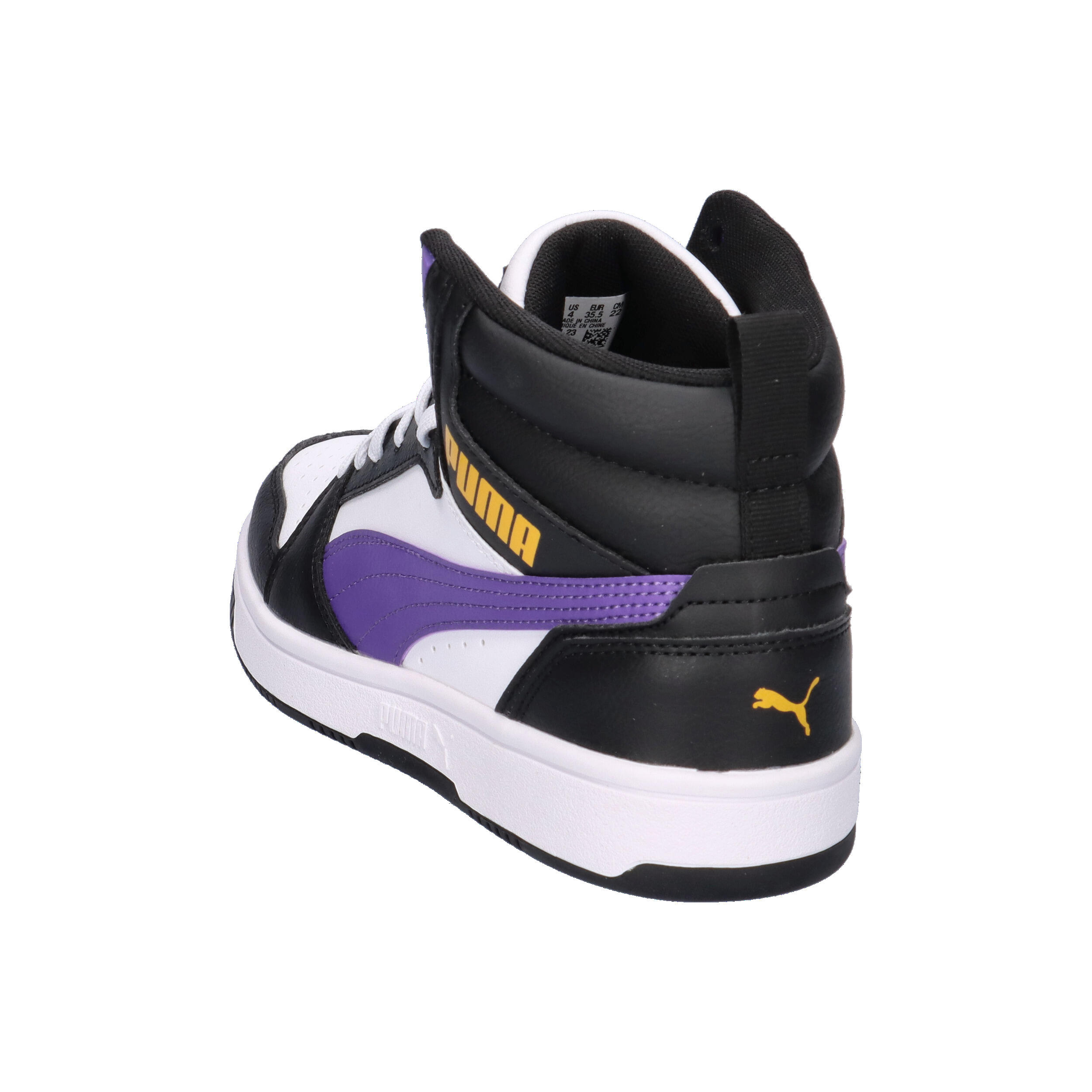 Puma Rebound V6 MID JR Unisex Kinder Sneaker 393831 23 12/15