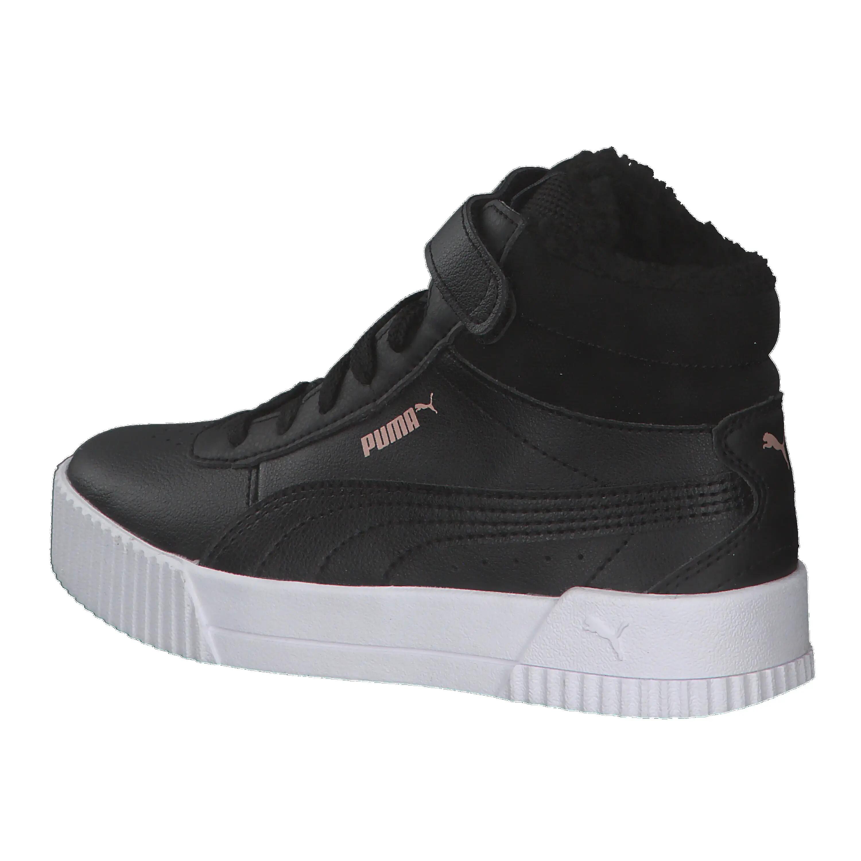 Scarpa universali bambini Puma Carina Mid Fur Vorschule 3/7