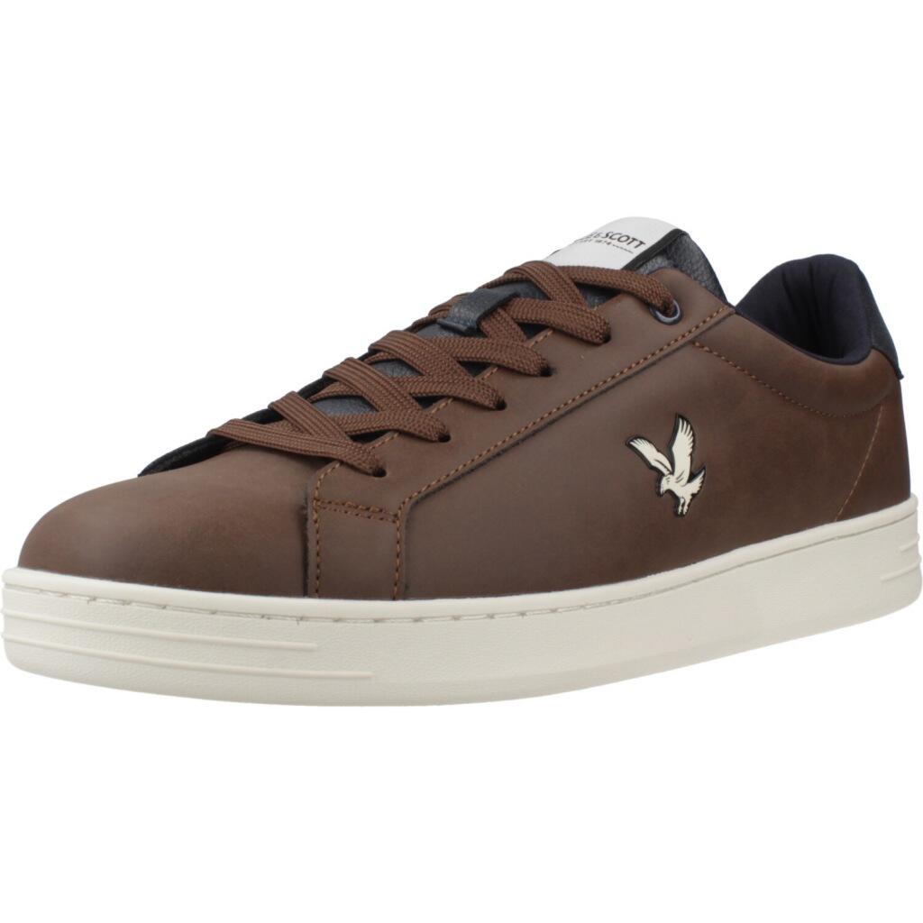 Ténis lyle&scott modelo kaleb004 cor castanho
