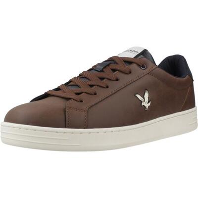 Sneakers lyle&scott model kaleb004 kleur bruin