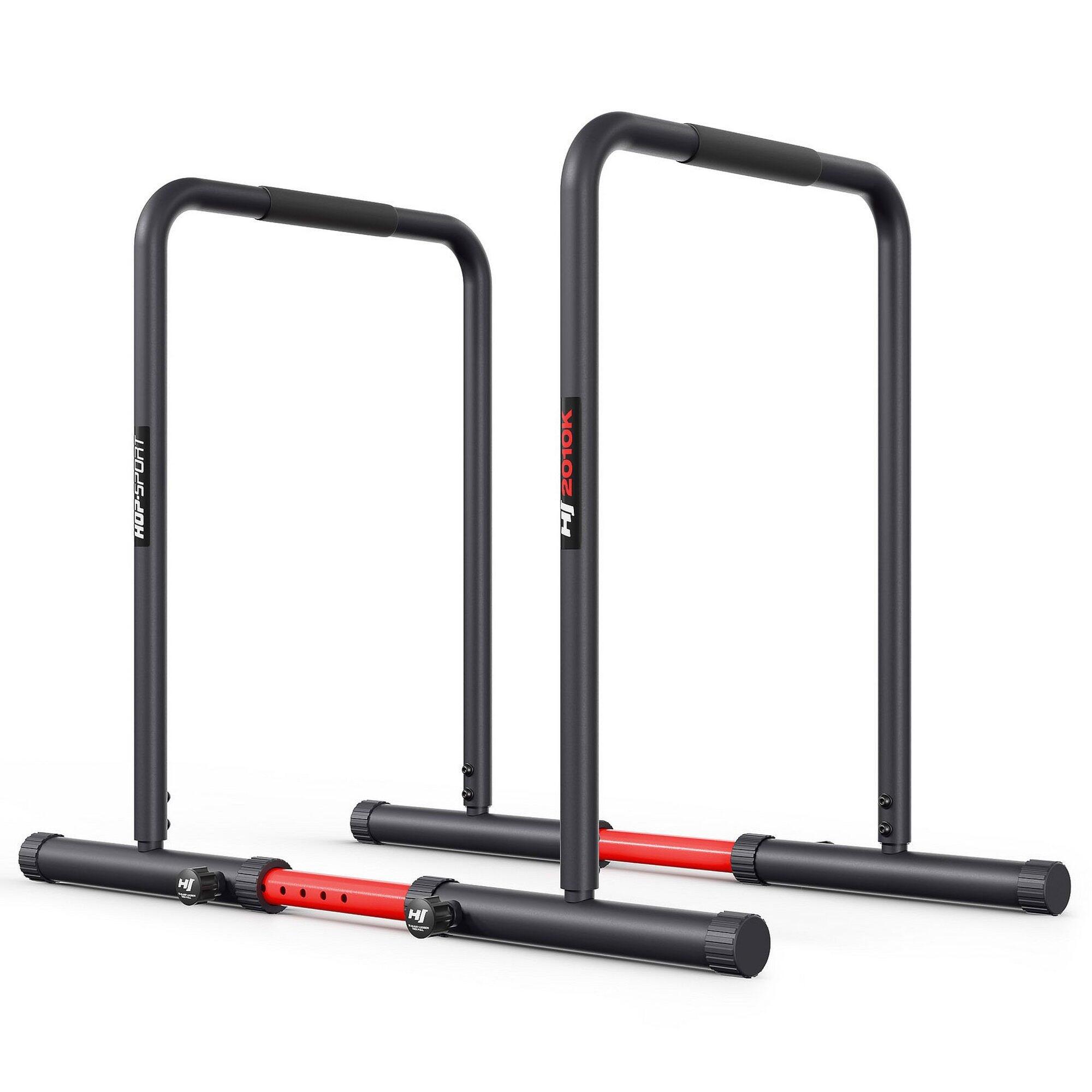 HOP-SPORT Stacionární bradla s regulací výšky a šířky