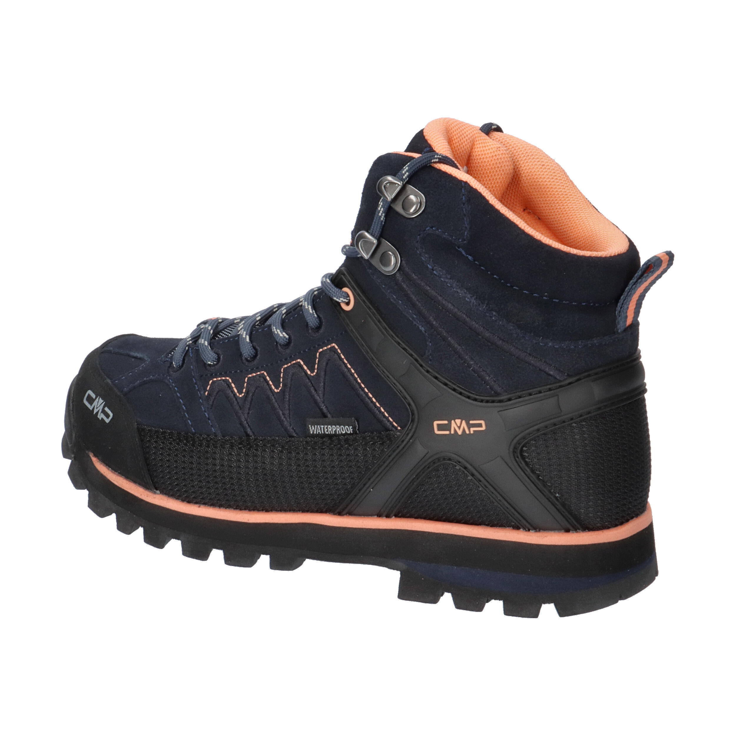 Buty trekkingowe damskie Moon Mid skóra wodoodporne 3/7