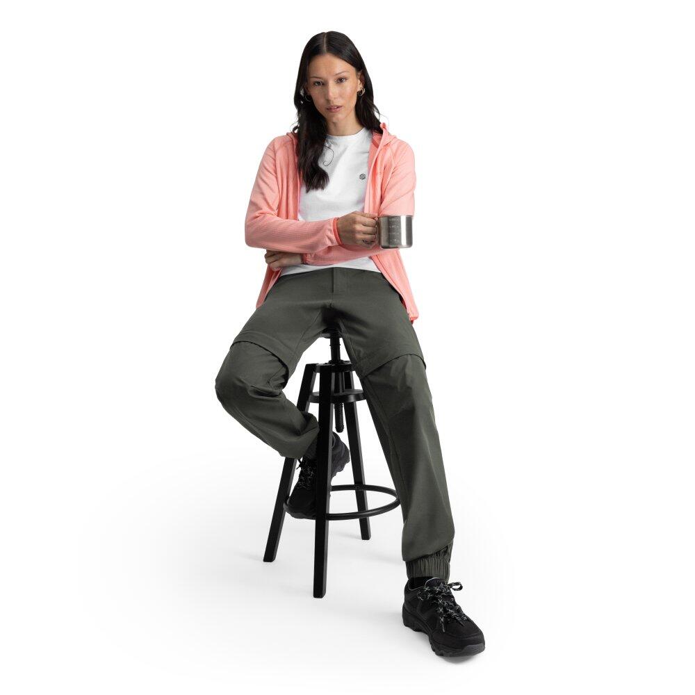 Pantalon modulable randonnée femme Mistral Black Noir 3/6