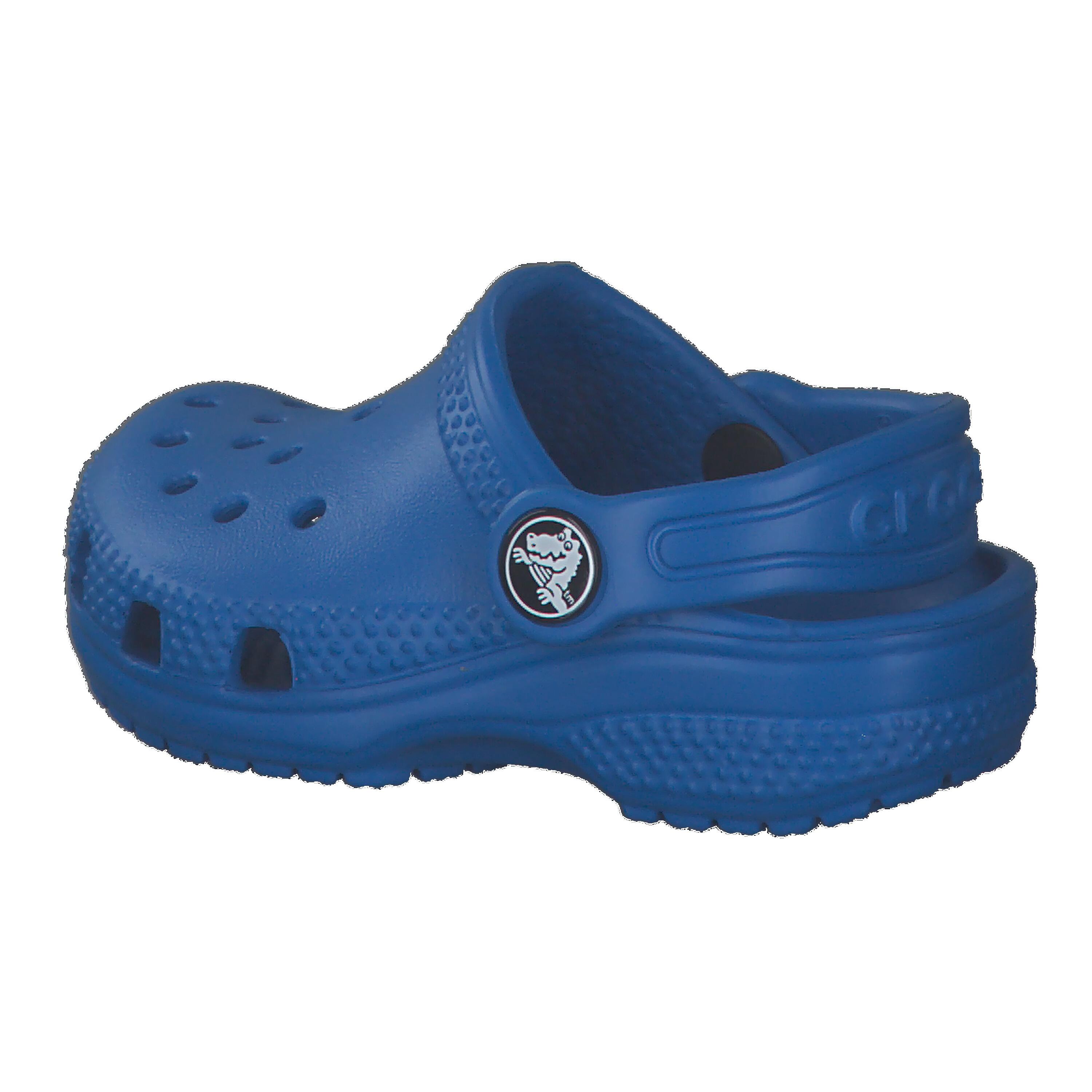 Chinelos Crocs Modelo Classic Clog T Cor Azul 11/15