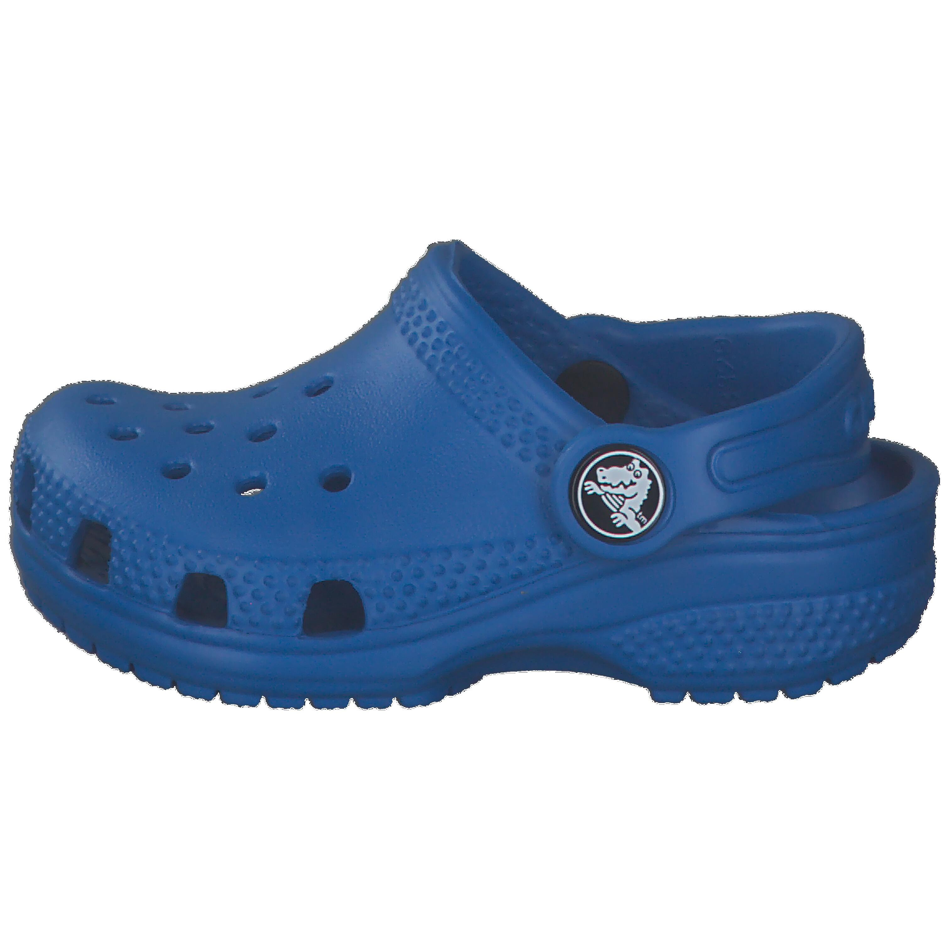 Chinelos Crocs Modelo Classic Clog T Cor Azul 10/15