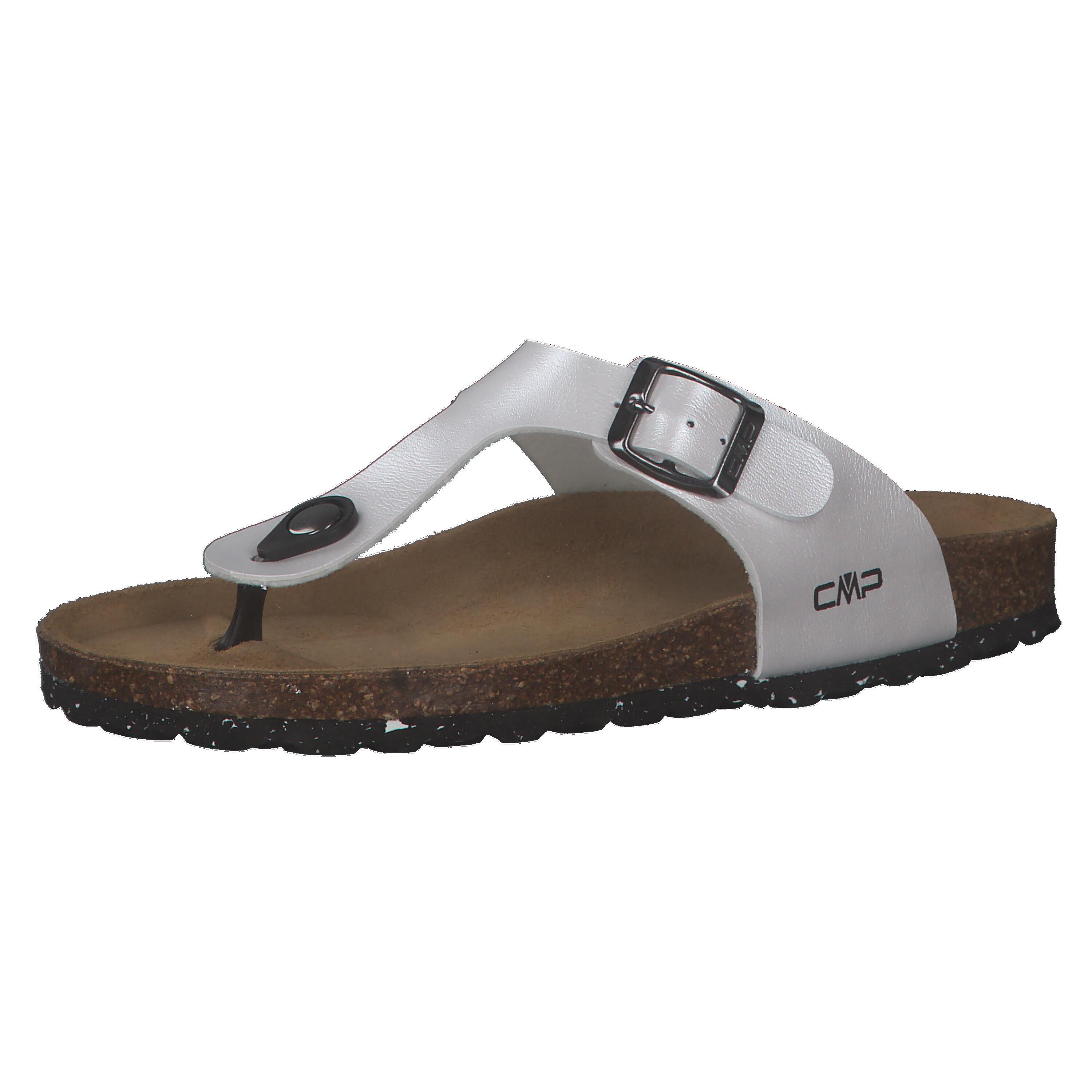 Cmp - Tongs Femme Cmp Eco Mymosa - Sandales - Blanc|noir - 38 - Decathlon