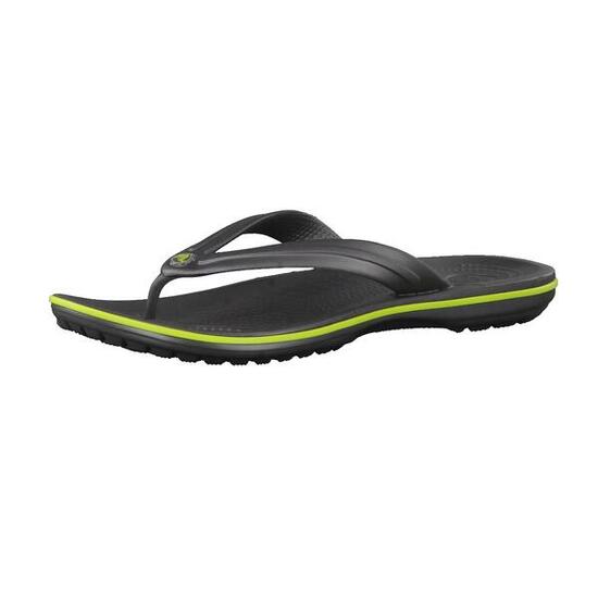 Sandals Hombre Crocs Crocband Flip Gris