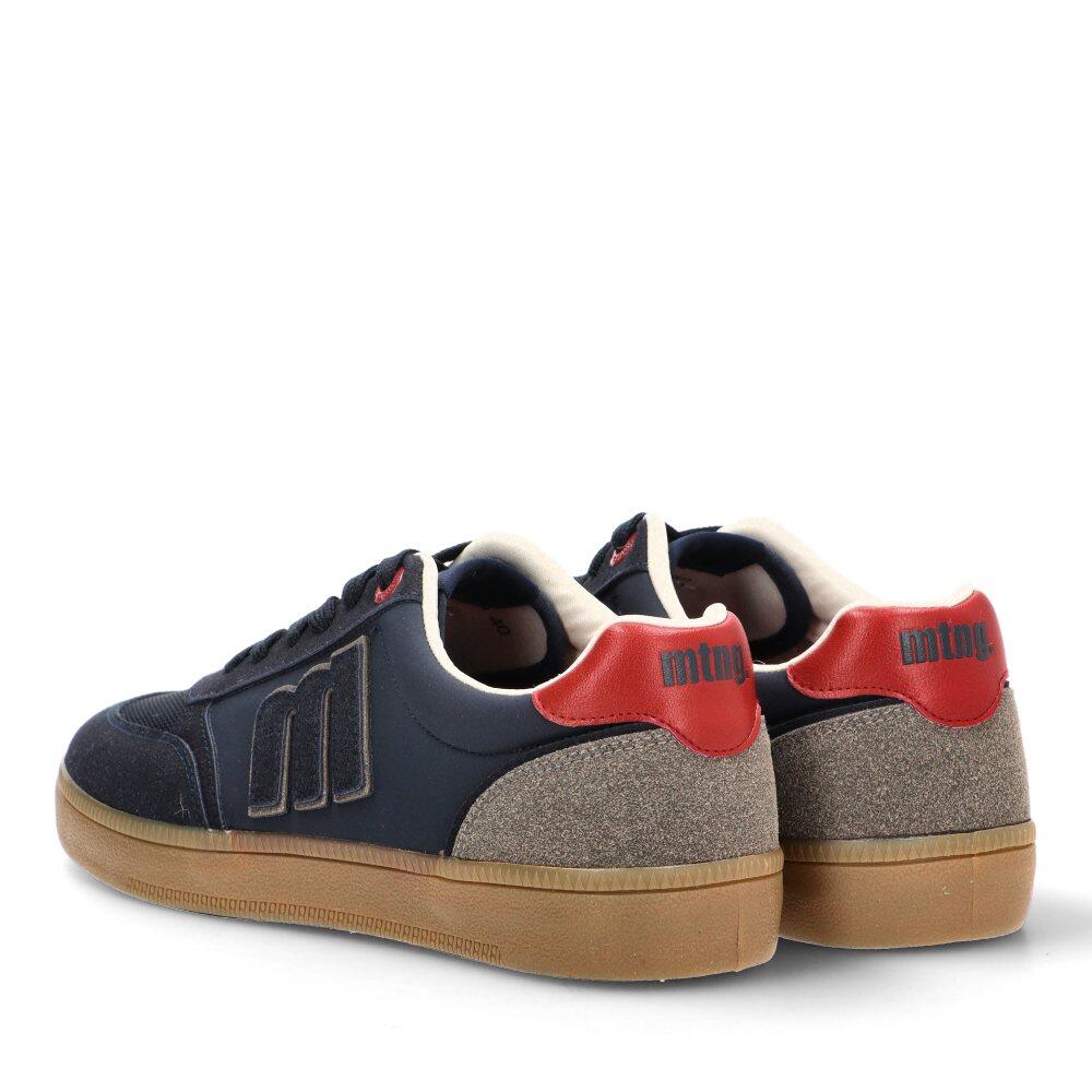 Deportivas Casual Hombre Suela Plana - Modelo 84826 Marino 4/7