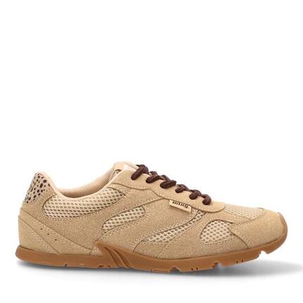 Deportivas Casual Mujer Suela Plana - Modelo 60877 Cuero