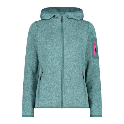 CMP Damen Jacke Knitted Melange Hoody 3H19826