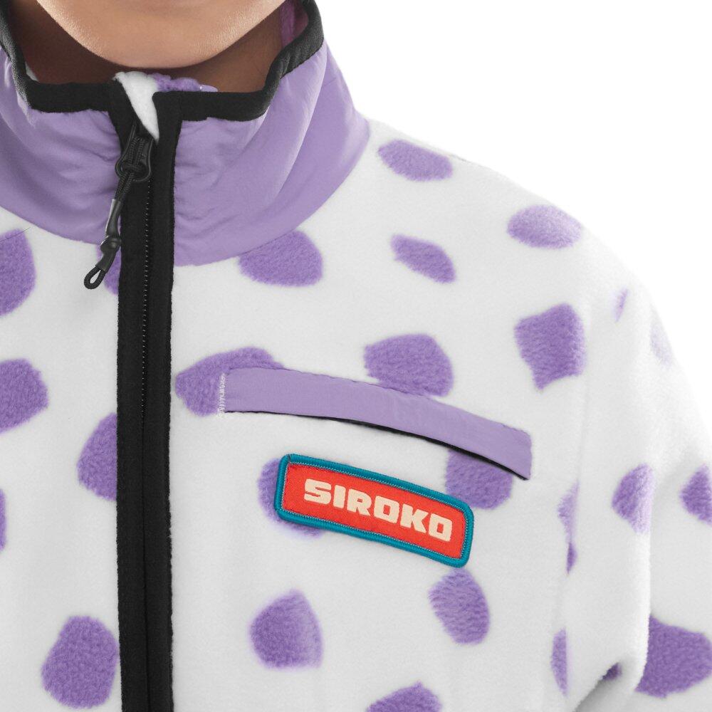 Giacca in pile da bambine Sport invernali Bambini e bambine Popsicle-G Viola 3/7