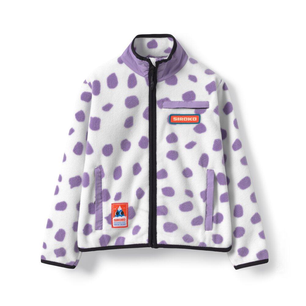 Giacca in pile da bambine Sport invernali Bambini e bambine Popsicle-G Viola 4/7