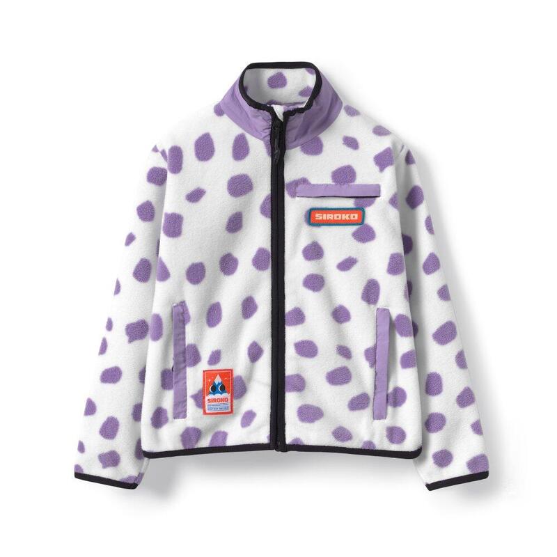 Kids Winter sports Girls’ fleece jacket Popsicle-G Purple
