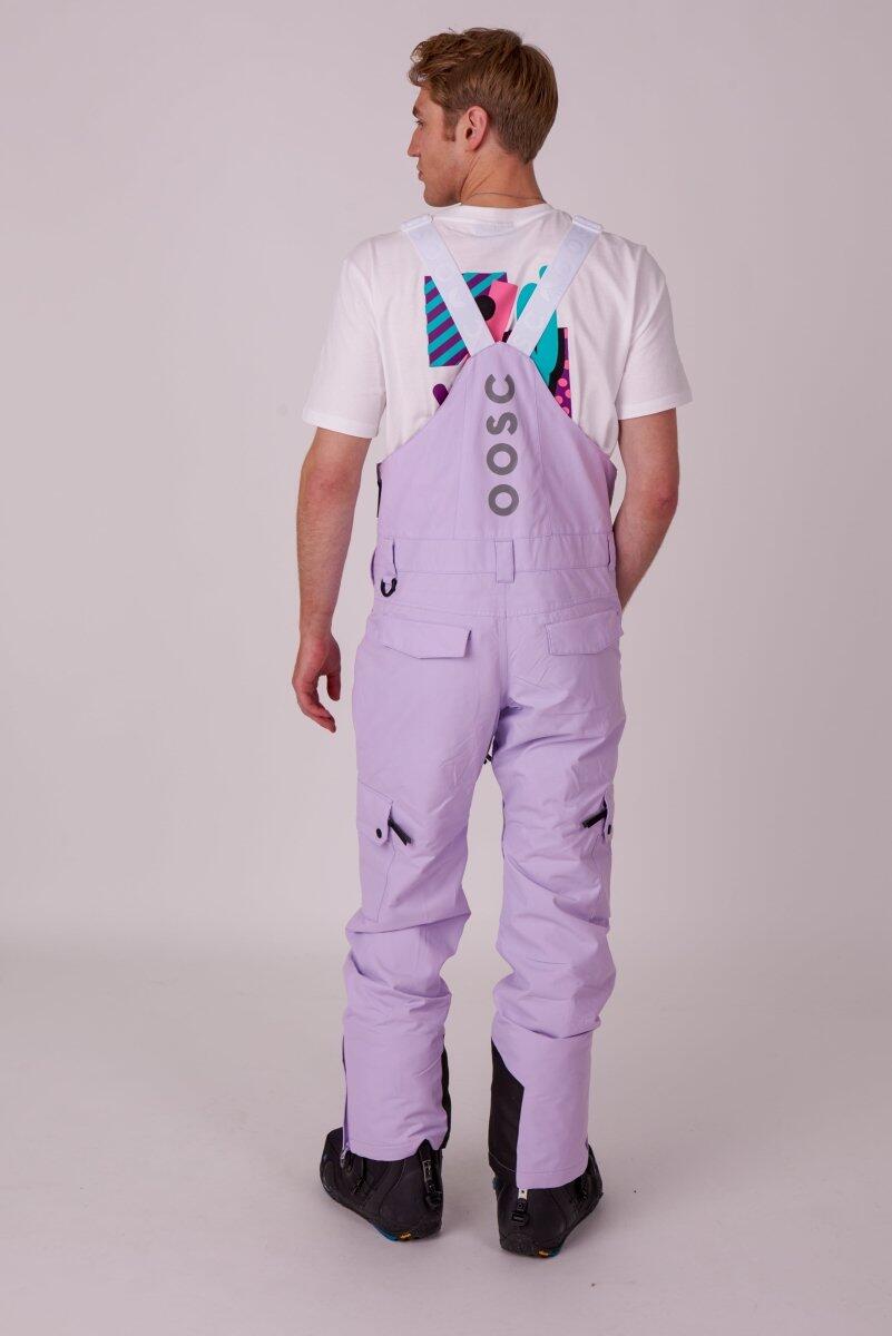 Pantalon à bretelles Yeh Man Lavande 2/7