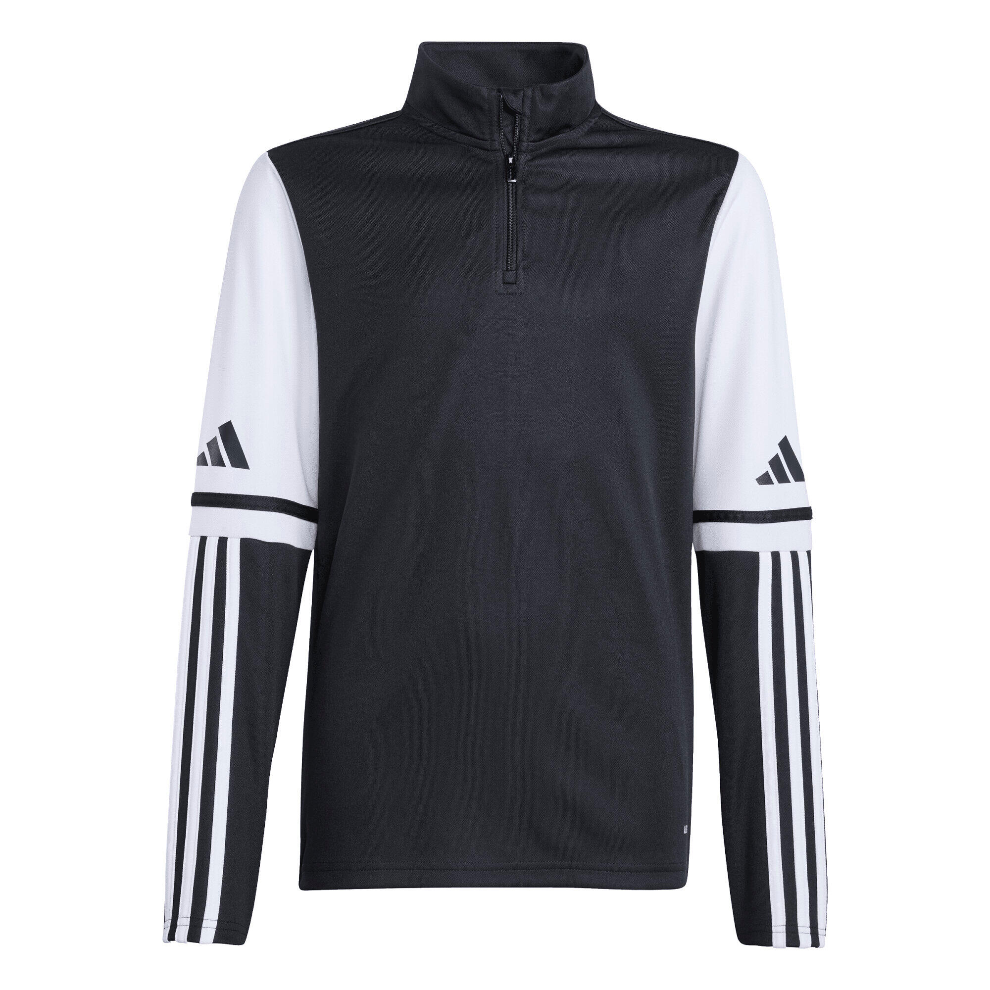 Adidas - Haut D'Entraînement Adidas Squadra 25 Demi-zip Noir Junior - Pull - Blanc|noir - Decathlon