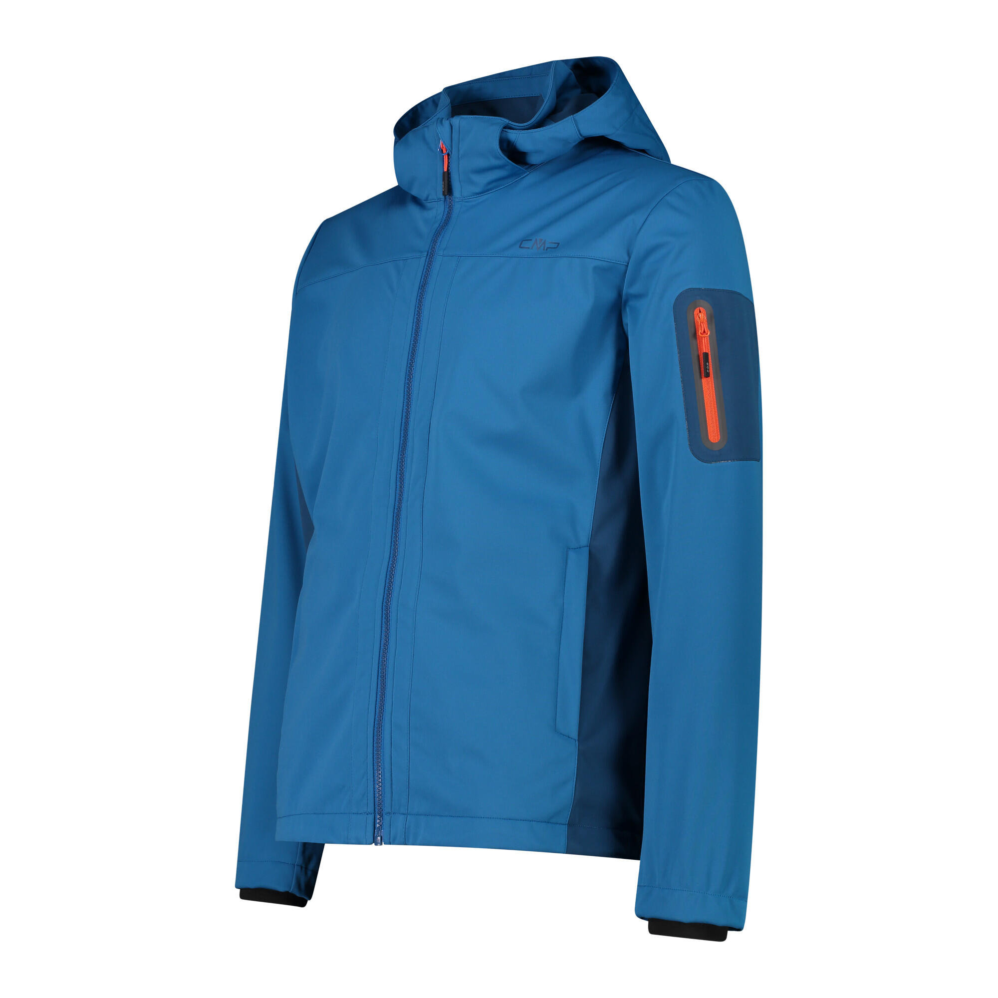 Veste softshell homme CMP 39A5027 Zip Hood 3/4