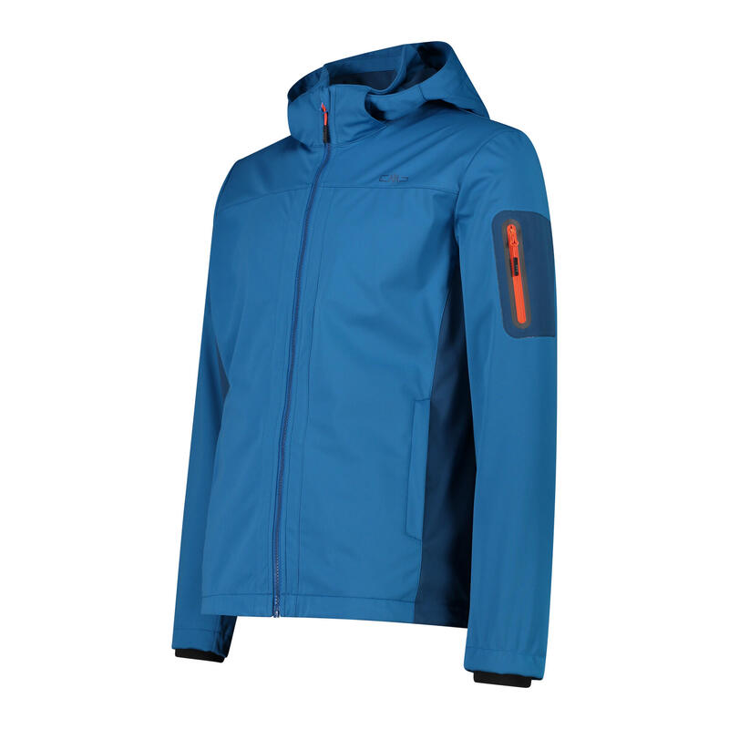 Férfi CMP 39A5027 Zip Hood softshell dzseki