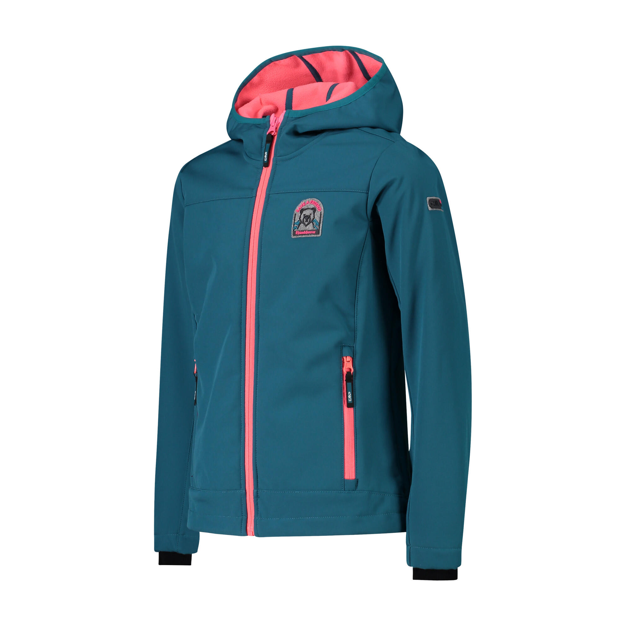 Veste à capuche fixe fille CMP 3/3