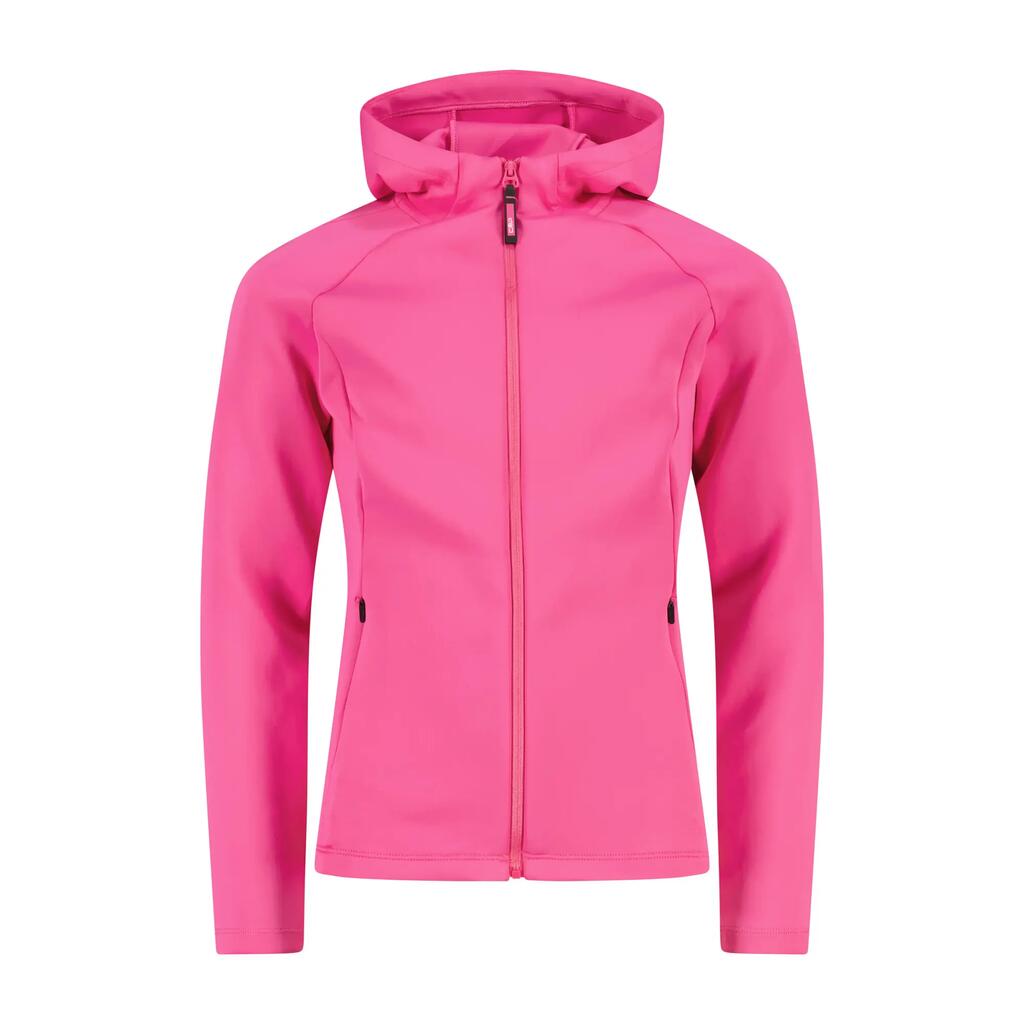 Girls' stretchy hooded sweatshirt CMP