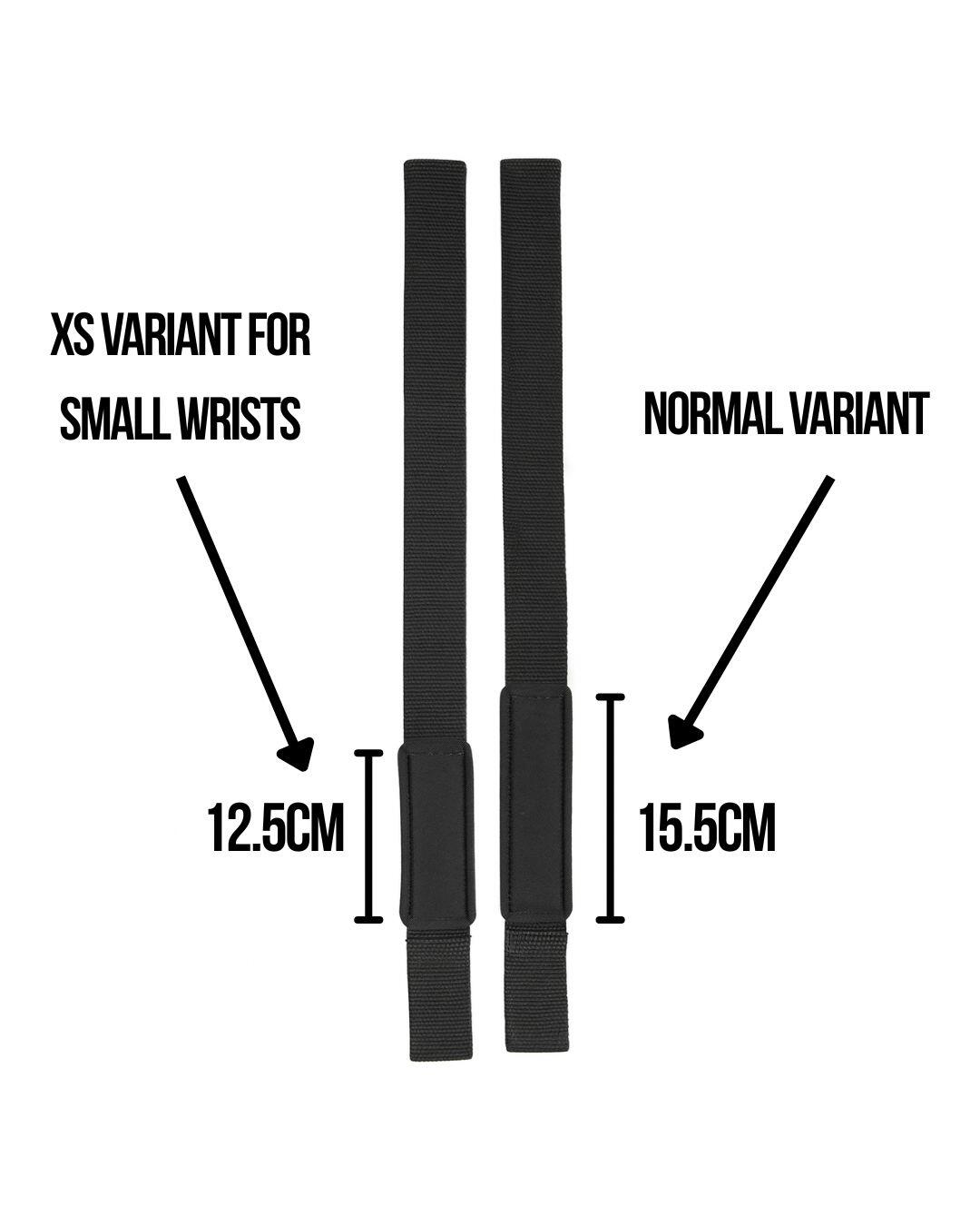 Sangles de levage - XS - Sangle de Tirage Musculation - Powerlifting - Noir 3/6