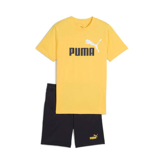 Puma Jungen Set T-Shirt ESS 2 Color No.1 Logo Tee and Shorts Set B 686298