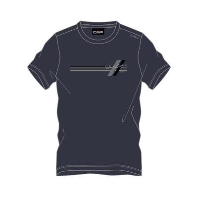 T-shirt met tropische print cmp