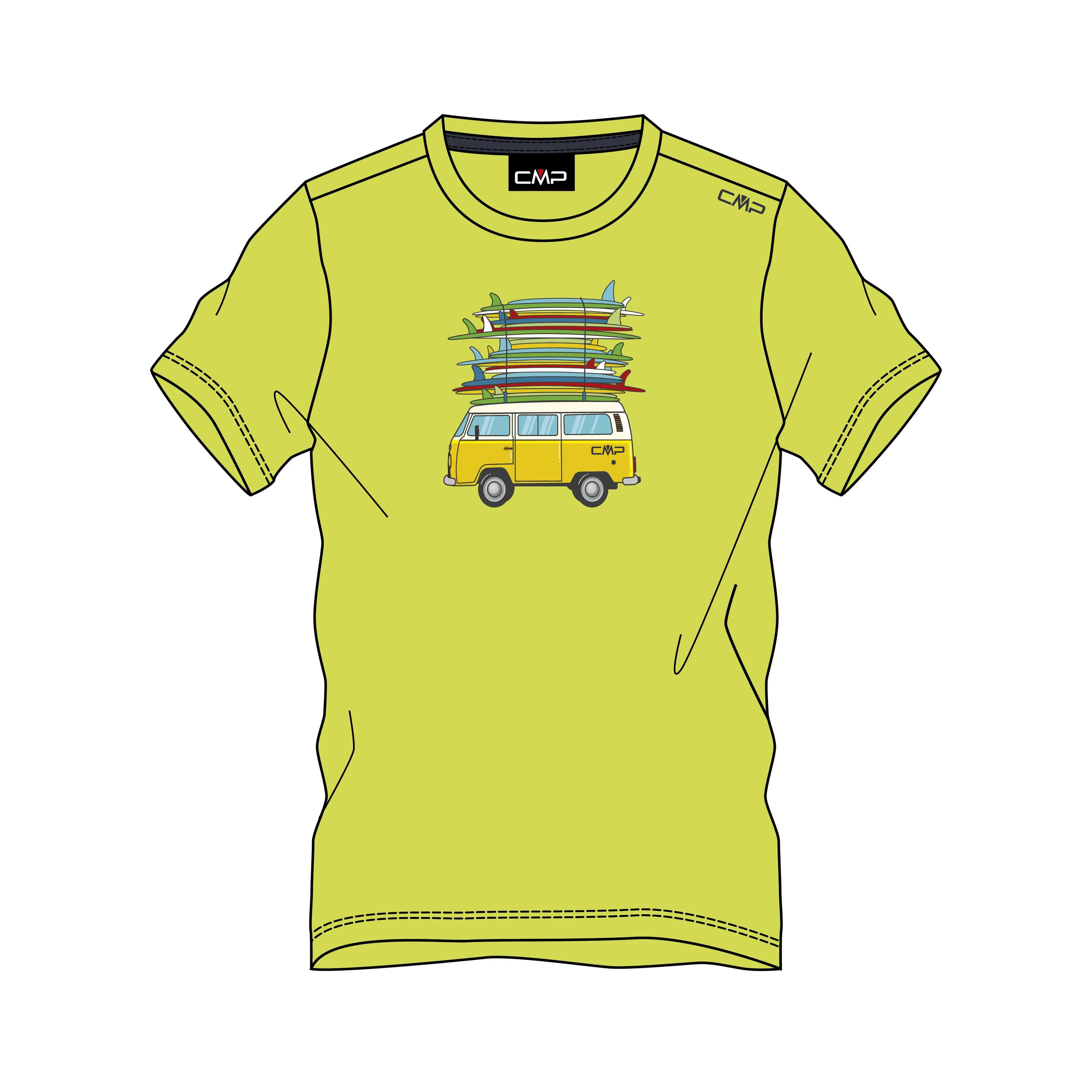 CMP Herren T-Shirt MAN T-SHIRT 30T9367 1/3