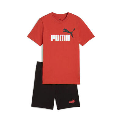 Puma Jungen Set T-Shirt ESS 2 Color No.1 Logo Tee and Shorts Set B 686298