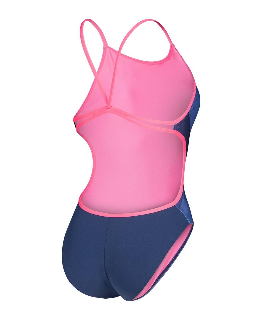 Maillot de bain Arena Arch Bleu/Rose Femme 6/7