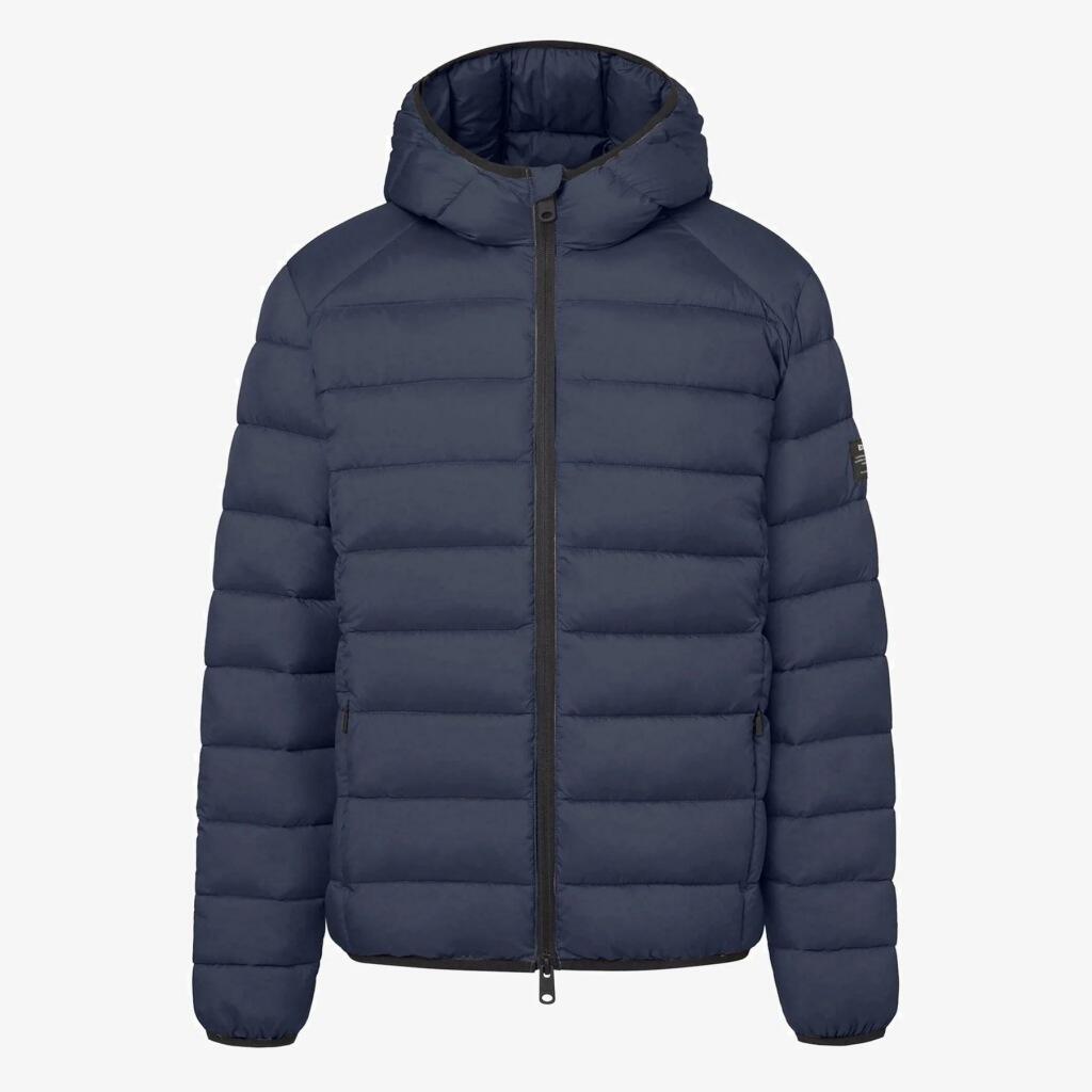 Veste Ecoalf Modèle Aspenalf Jacket Couleur Bleu 2/5