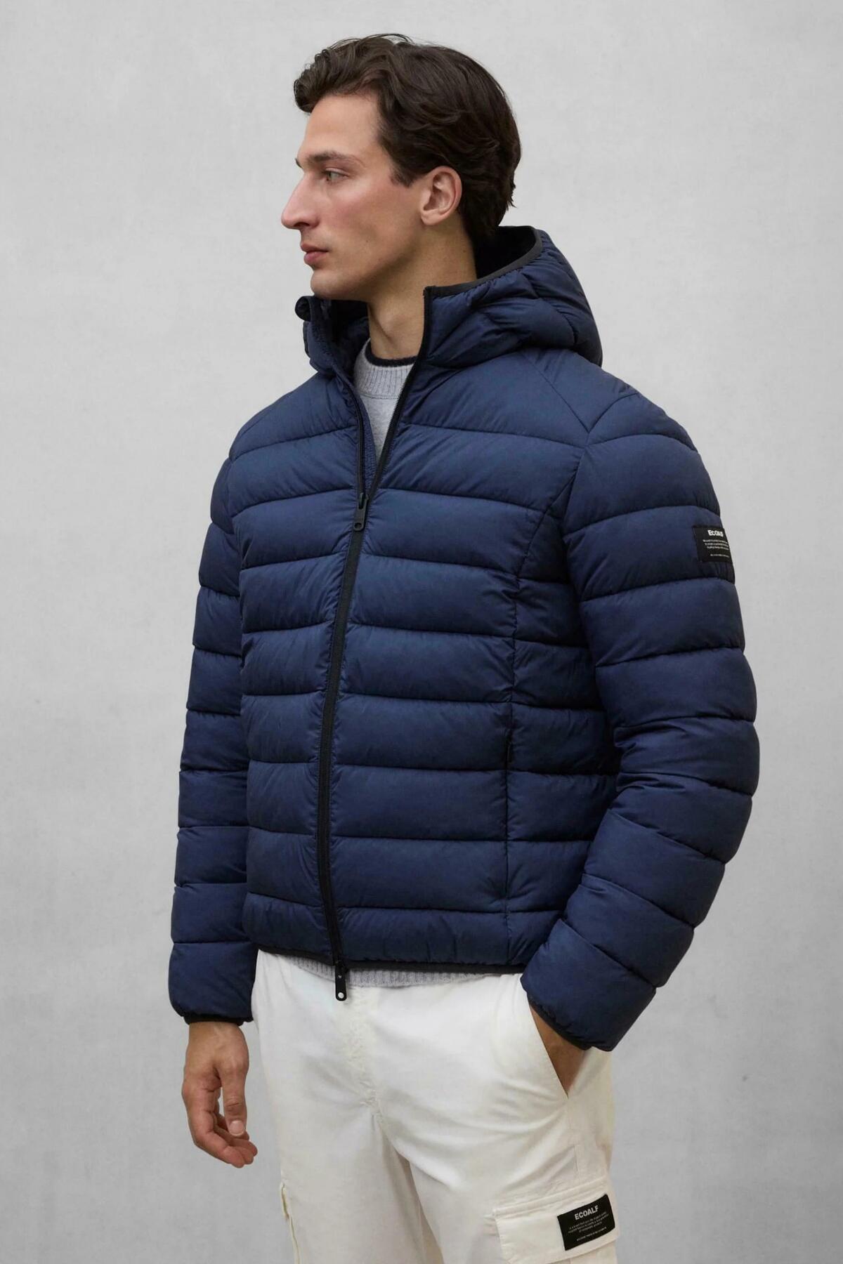 Veste Ecoalf Modèle Aspenalf Jacket Couleur Bleu 5/5