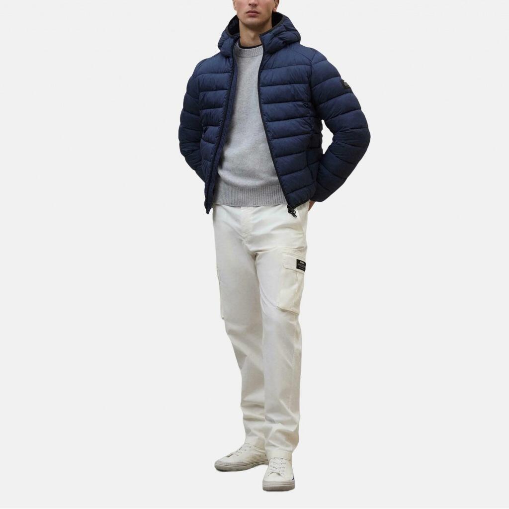Veste Ecoalf Modèle Aspenalf Jacket Couleur Bleu 4/5