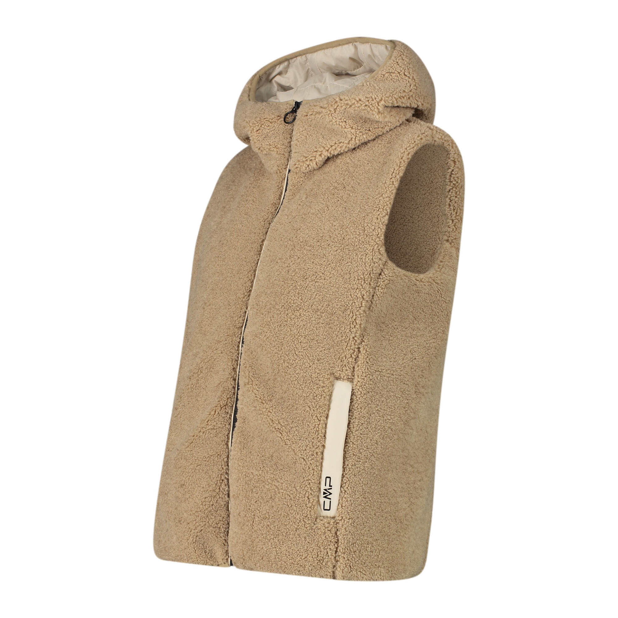 Dames fleece met capuchon CMP 3/4
