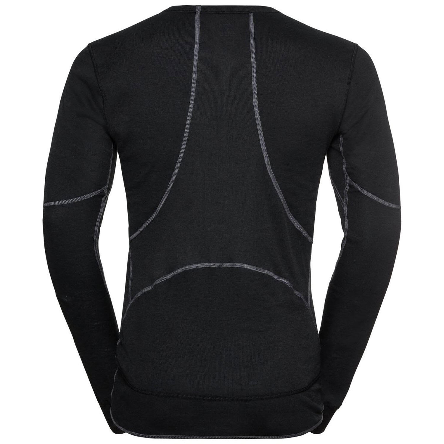 ODLO Shirt Ronde Hals Lange Mouwen Active X-Warm Eco Sporttrui ZWART XXL 8/8