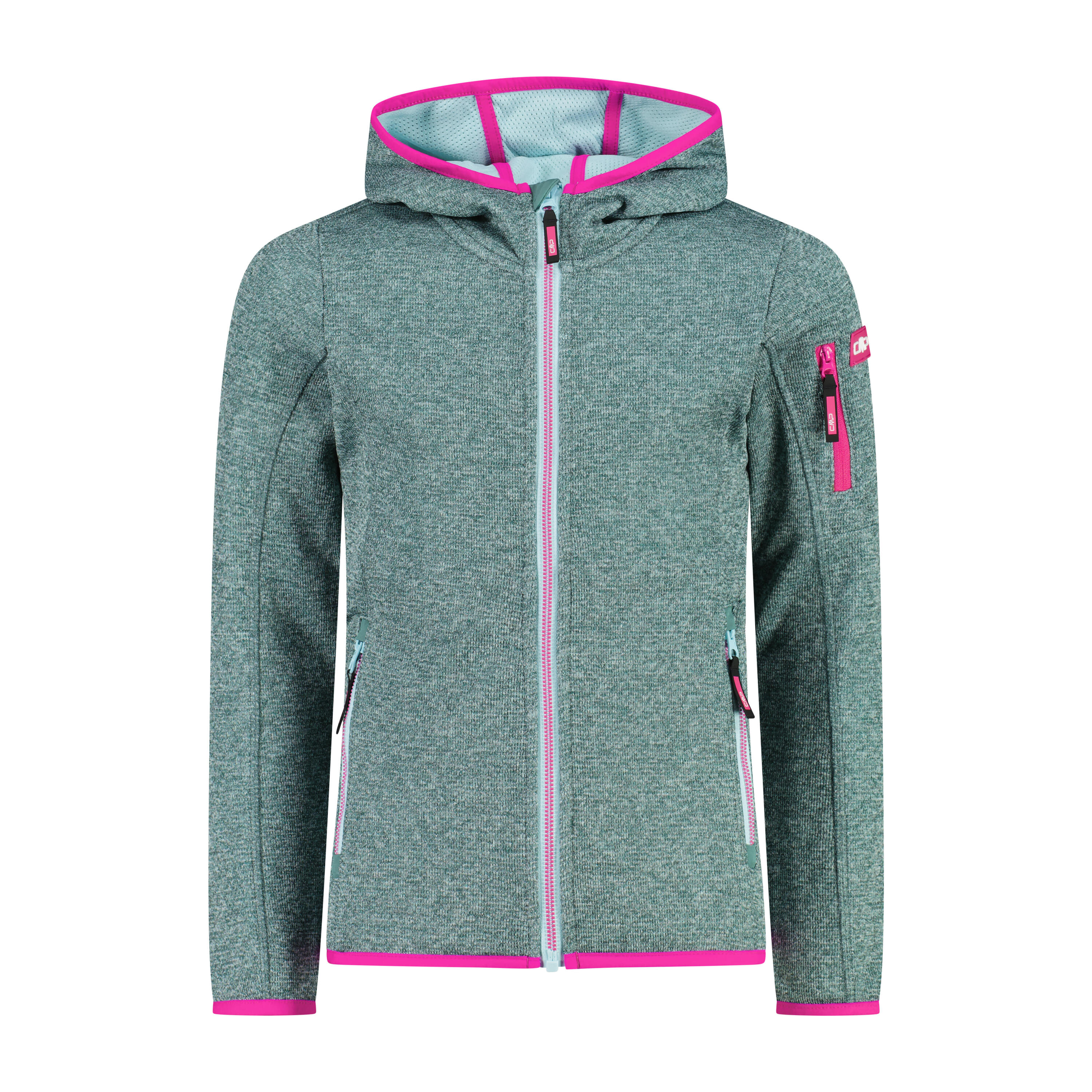 CMP Girl's hooded fleece CMP