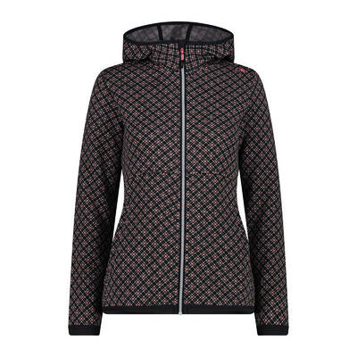 CMP Damen Fleecejacke Woman Jacket Fix Hood 33H1966