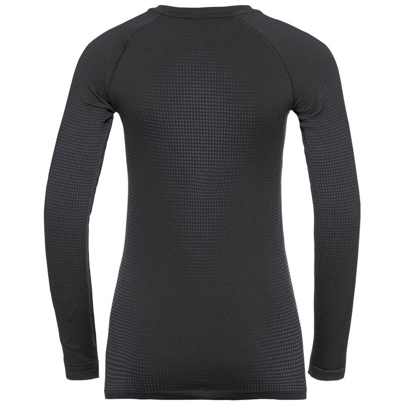 ODLO Shirt Lange Mouwen Performance Warm ECO Thermoshirt ZWART - NIEUW ODLO