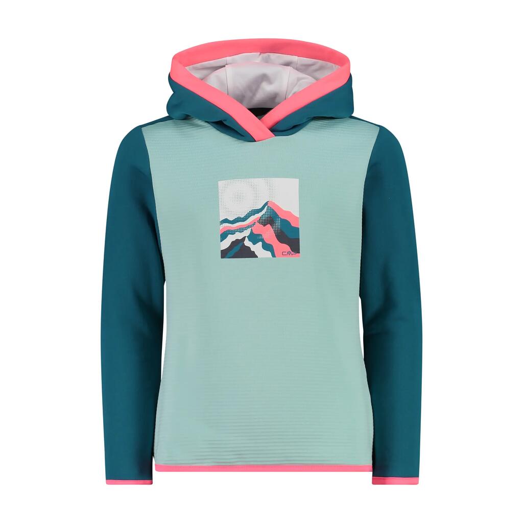 Girl's hooded fleece CMP