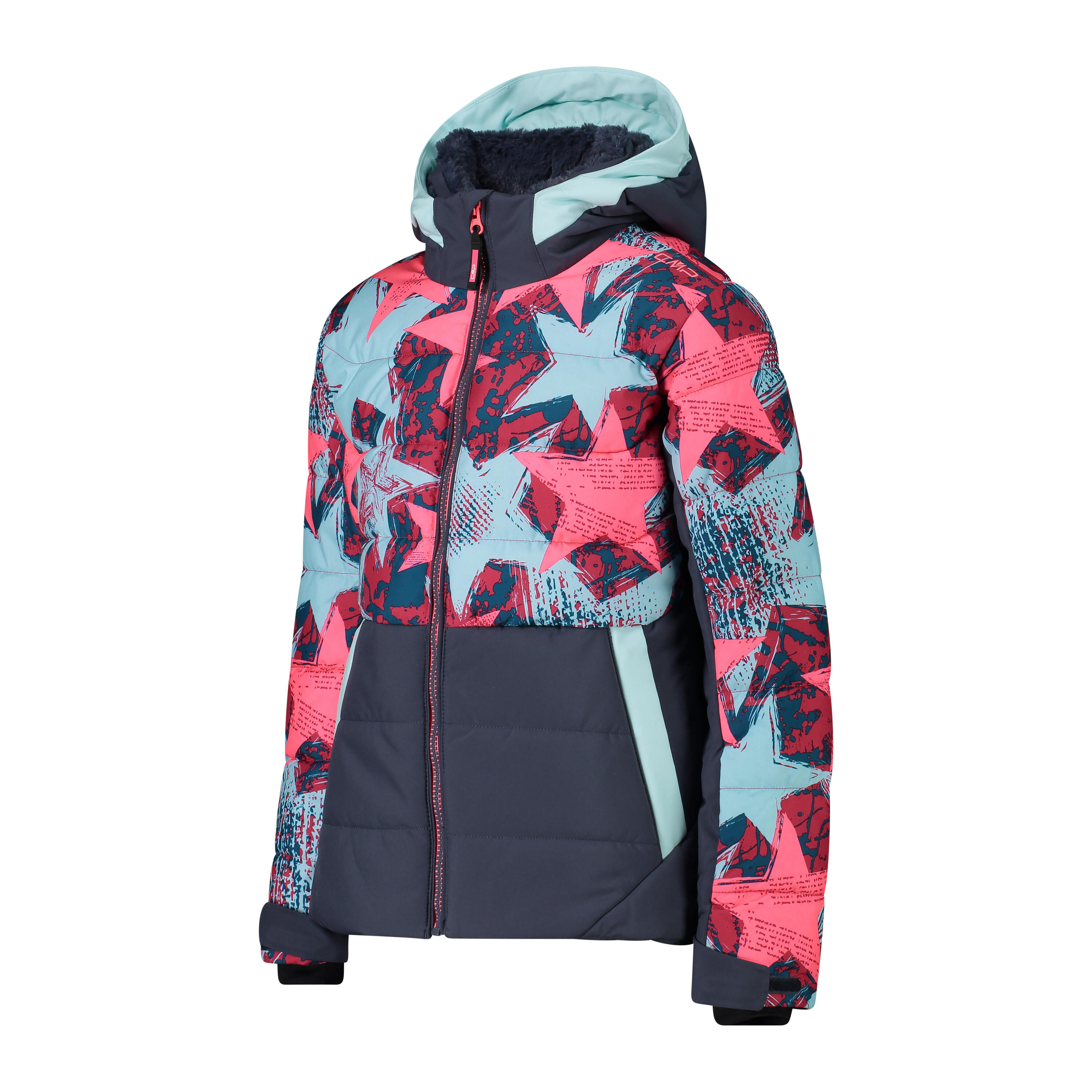 CMP Mädchen Skijacke KID G JACKET FIX HOOD 34W4865 3/3