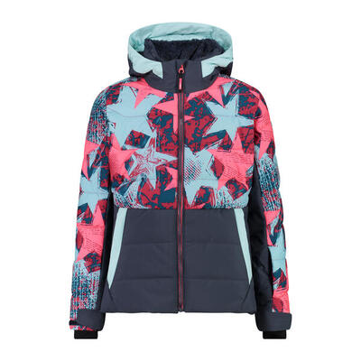 CMP Mädchen Skijacke KID G JACKET FIX HOOD 34W4865