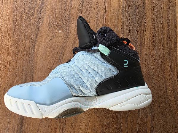Entre Particuliers - Tarmak Chaussures de basket enfant SS500 Haute ble 2/6