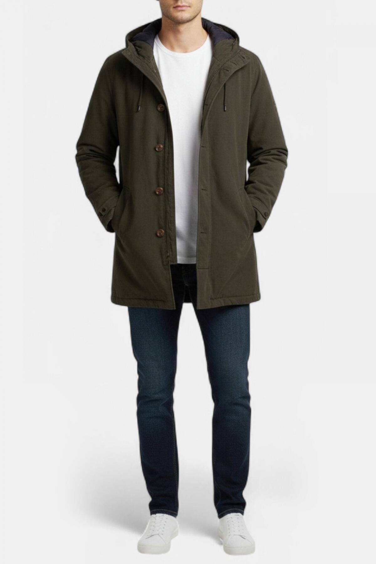Veste Ecoalf Modèle Taska Jacket Couleur Gris 4/5