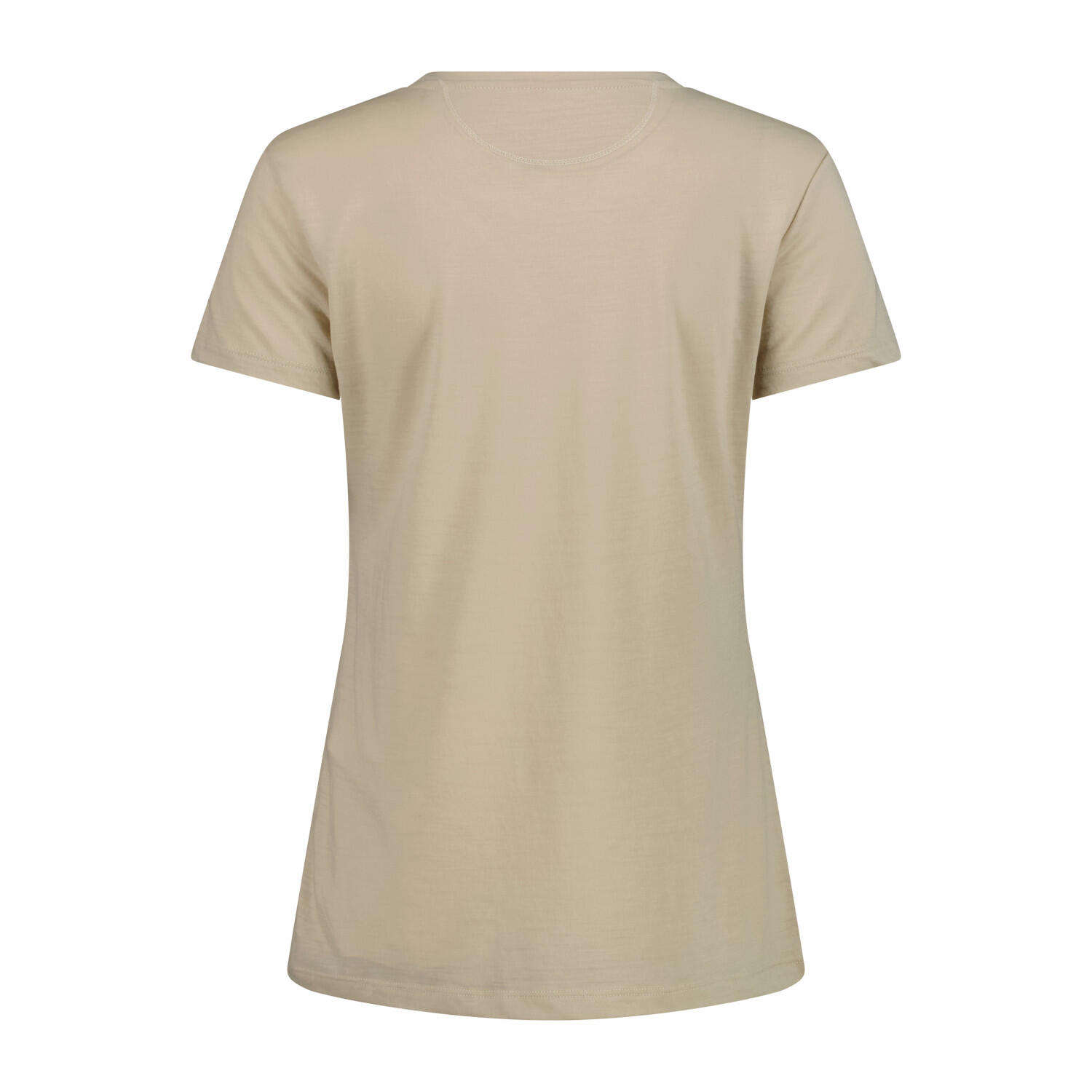 T-shirt col rond en laine mérinos femme CMP 2/3