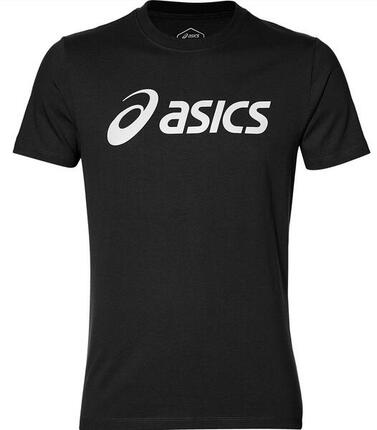 T-shirt à manches courtes homme Asics Big Logo Noir