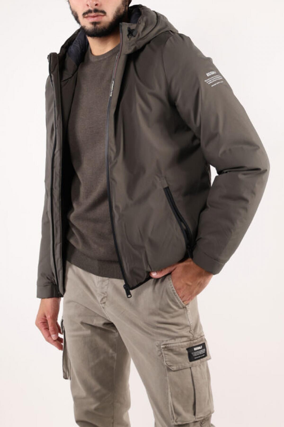 Veste Ecoalf Modèle Cartes Jacket Couleur Vert 5/5