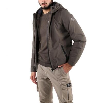 Jack ecoalf model cartes jacket kleur groen